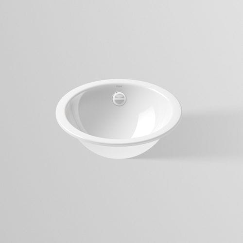 Einbauwaschbecken - EB.K SERIES - Alape - versiegelter Stahl / antibakteriell / rund