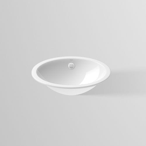 Einbauwaschbecken - EB.O SERIES - Alape - versiegelter Stahl / antibakteriell / oval