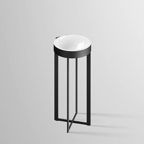Bodenstehendes Waschbecken - CR SERIES  - Alape - rund / ohne Öffnung / ohne Notüberlauf