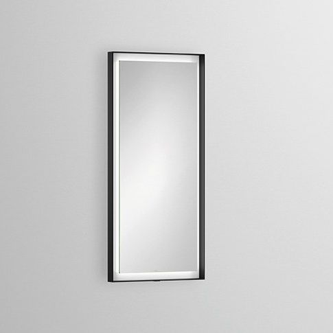Wandmontierter Spiegel für Badezimmer - SP.FR SERIES - Alape - modern / rechteckig / Aluminium