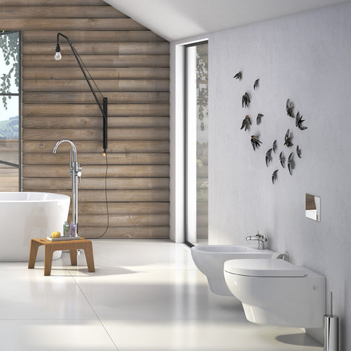 Wandhängendes WC - BLOCK: 100115 - Cifial - Keramik / mit eingebauter Spülung / modern