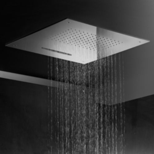 Duschkopf für Deckeneinbau - 1966054 - Cifial - quadratisch / Regenstrahl / Wasserfall