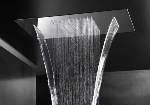 Duschkopf für Deckeneinbau - 1966055 - Cifial - rechteckig / Regenstrahl / Wasserfall
