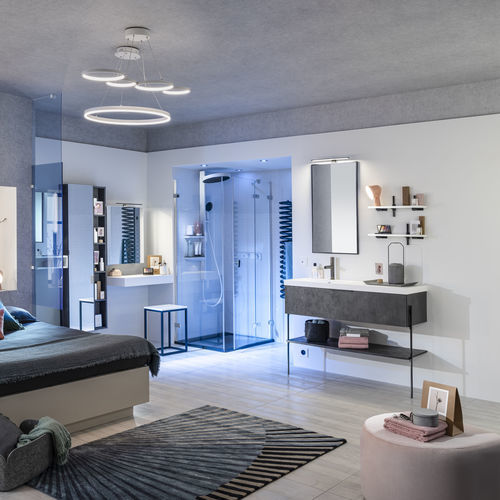 Modernes Badezimmer - ARCHI - Delpha - NTM Fenix® / aus Beton / maßgefertigt
