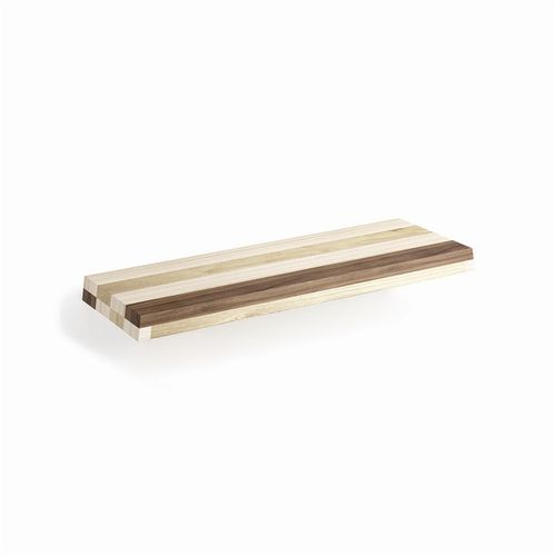 Wandmontiertes Regal - CATINO : CT10114000 - Disegno Ceramica - modern / Nussbaum / Ahornholz