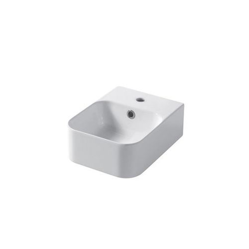 Wand-Waschbecken - SLIM : SL02535101  - Disegno Ceramica - Keramik / rechteckig / modern