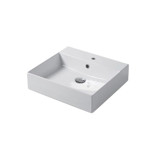 Wand-Waschbecken - SLIM : SS05046101 - Disegno Ceramica - Keramik / rechteckig / modern