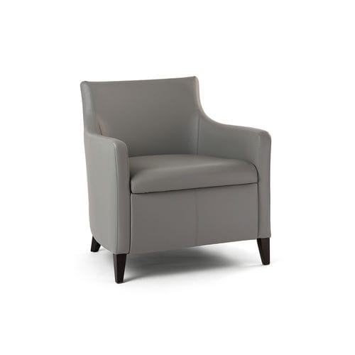 Moderner Sessel - MADEIRA LOUNGE 1 - DRIGANI SRL - Samt / Kunstleder / Holz