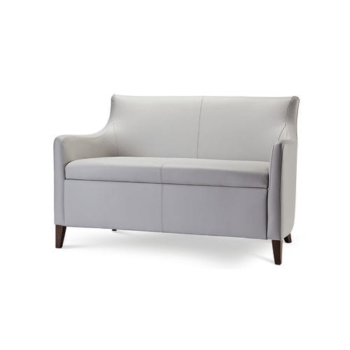 Modernes Sofa - MADEIRA LOUNGE 1 - DRIGANI SRL - Samt / Kunstleder / beige