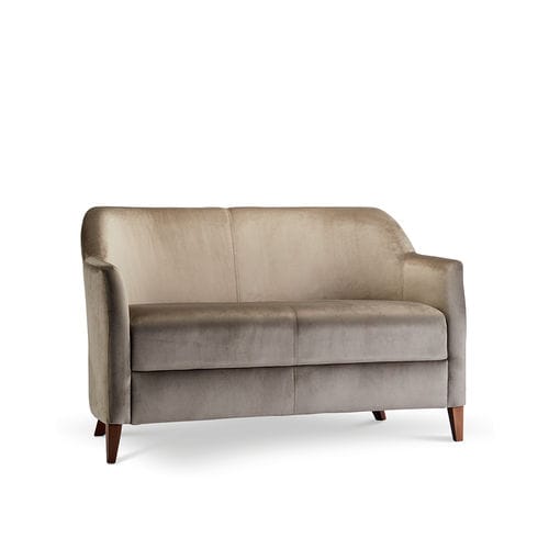 Modernes Sofa - VERONA LOUNGE 2 - DRIGANI SRL - Samt / Kunstleder / Polster