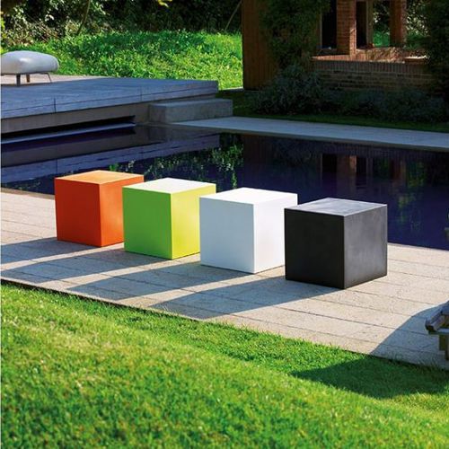 Modernes Sitzkissen - LT 2532 - DRIGANI SRL - Polyethylen / quadratisch / für Außenbereich