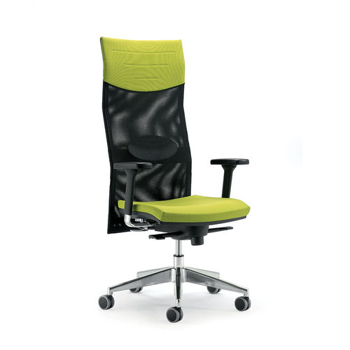 Moderner Bürostuhl - UF 496/A - DRIGANI SRL - für den Innenraum / Stoff / Gestell aus Metall