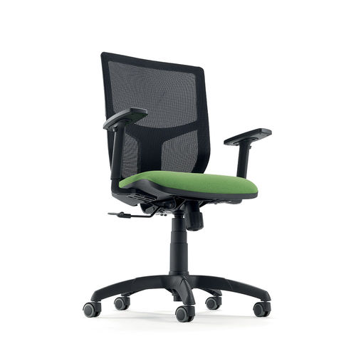 Moderner Bürostuhl - UF 348 - DRIGANI SRL - für den Innenraum / Netz / Gestell aus Kunststoff