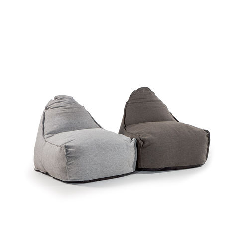 Moderner Sitzsack - KIWENGWA - DRIGANI SRL - Acrylgewebe / Polystyrol / wasserdicht