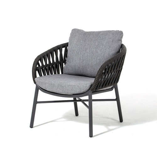 Moderner Sessel - drop - DRIGANI SRL - Textilene / Kordel / Aluminium