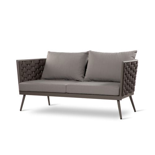 Modernes Sofa - CAPPUCCIO - DRIGANI SRL - für Garten / Textilene / Schaumstoff