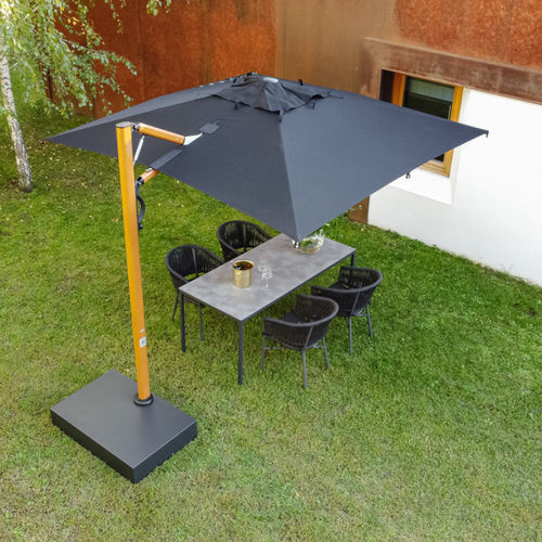 Quadratischer Sonnenschirm ASTRO DRIGANI SRL rechteckig / Ampel