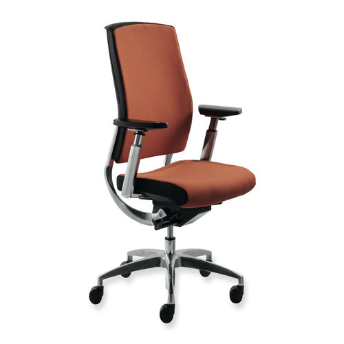 Moderner Chefsessel - UF 451 B - DRIGANI SRL - Stoff / Metall / mit Kopfstütze