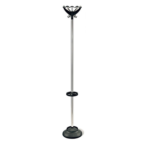 Bodenstehender Garderobenständer - UF 904 - DRIGANI SRL - modern / aus verchromtem Metall / für Büro