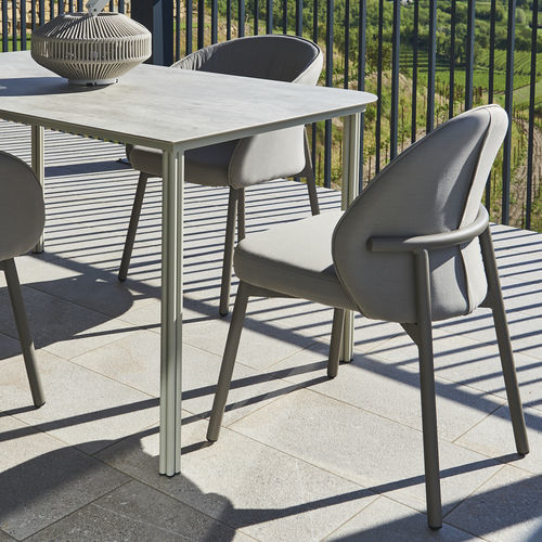 Moderner Stuhl - MUSA - DRIGANI SRL - für Garten / für den Innenraum / Stoff