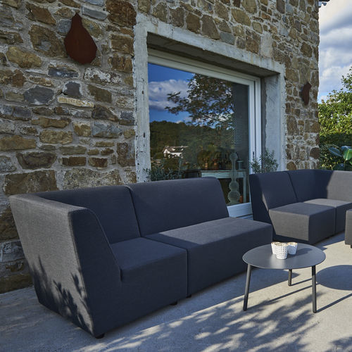 Modulsofa - SHAPE - DRIGANI SRL - modern / für Garten / Stoff