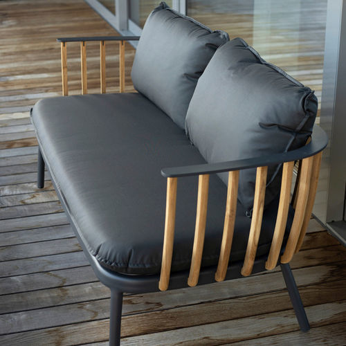Modernes Sofa - dream - DRIGANI SRL - für Außenbereich / Stoff / Schaumstoff