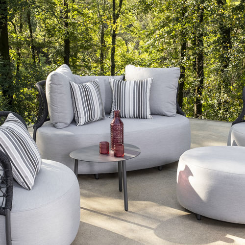 Kompaktes Sofa - COBBE - DRIGANI SRL - modern / für Außenbereich / Stoff