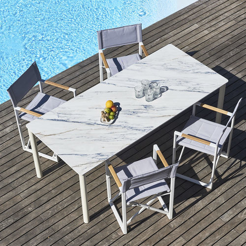 Moderner Stuhl - SAMOA - DRIGANI SRL - für Garten / für den Innenraum / Textilene