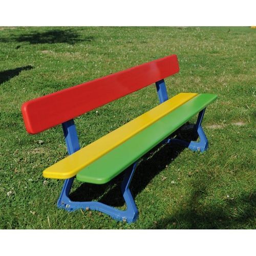 Moderne Gartenbank - MORA NURSERY - PROCITY - galvanisiertem Stahl / Stahl / Zink