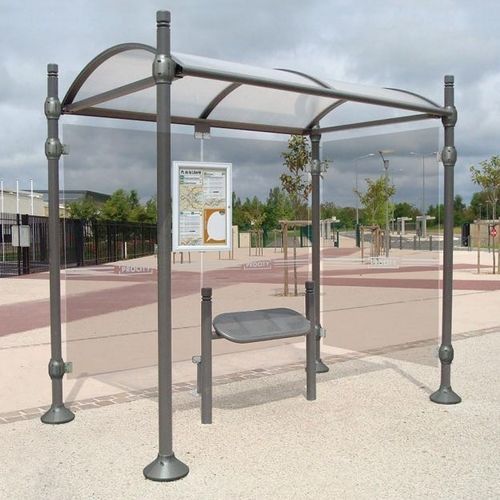 Klassische Bank für den öffentlichen Raum - ESTORIL CITY - PROCITY - Lochblech / Stahlblech / Stahl