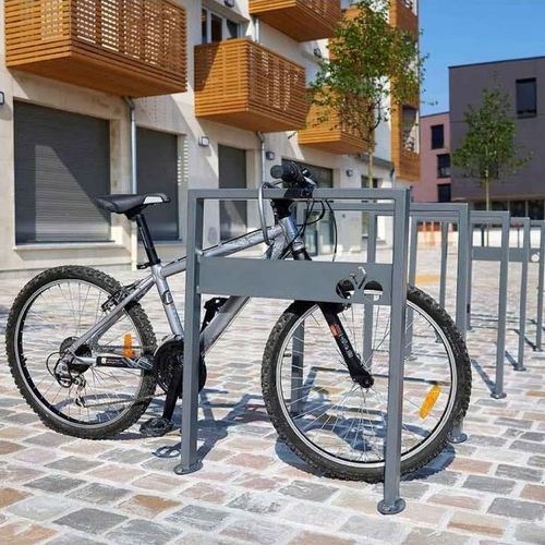 Bodenstehende Fahrradstütze - MILAN - PROCITY - vertikal / für öffentliche Bereiche / Blech