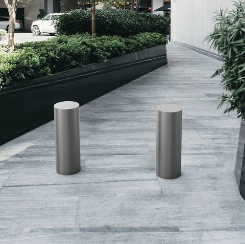 Fußgänger-Sperrpfosten - LARGE - PROCITY - abnehmbar / Edelstahl / Beton