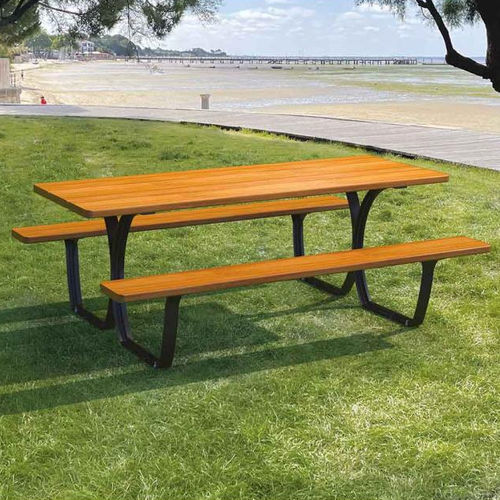 Moderner Picknicktisch - SEVILLE - PROCITY - Gusseisen / Stahl / Zink