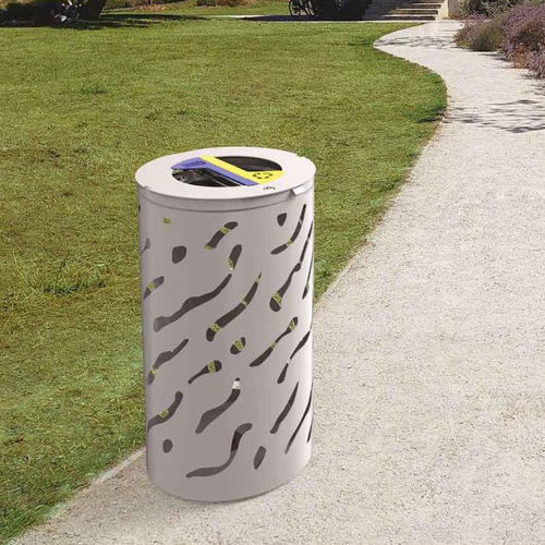 Park-Abfallbehälter - Venice - PROCITY - galvanisiertem Stahl / Stahlblech / aus lackiertem Stahl