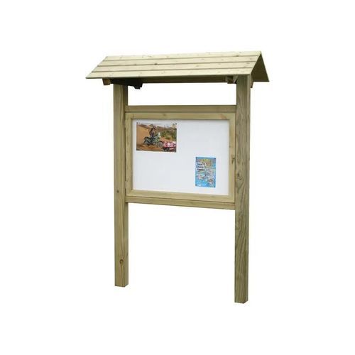 Infotafel für Außenbereich - 307016 - PROCITY - mit Überdachung