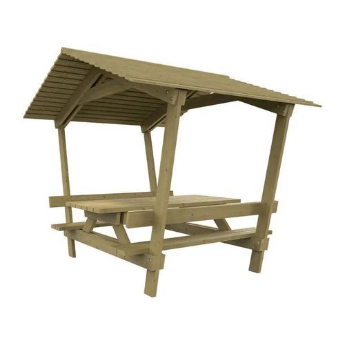 Moderner Picknicktisch - TURIN - PROCITY - Holz / rechteckig / Himmel