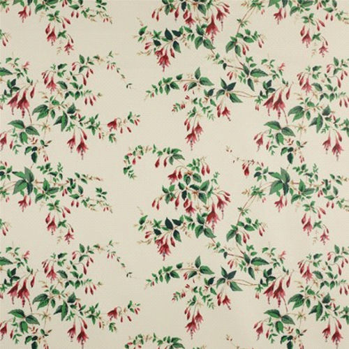 Möbelstoff - FUCHSIA - Colefax & Fowler - Blumenmotive / Baumwolle