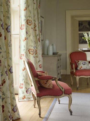 Vorhangstoff - PEMBURY  - Colefax & Fowler - Blumenmotive / Viskose