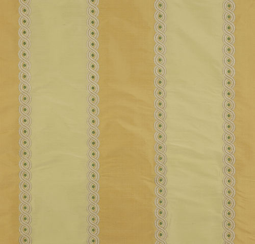 Vorhangstoff - SUMMER PALACE : BROCADE STRIPE - Colefax & Fowler - Streifenmuster / Viskose