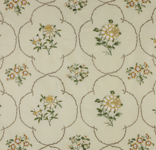 Möbelstoff - SUMMER PALACE : CHINA ROSE - Colefax & Fowler - Blumenmotive / Viskose