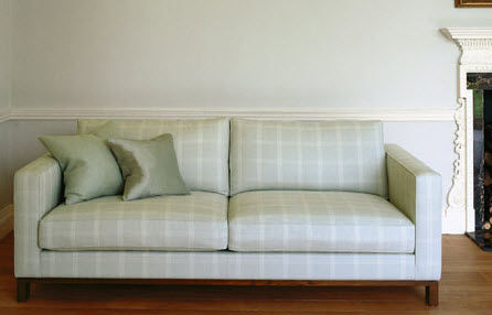 Möbelstoff - CHATTON CHECK - Colefax & Fowler - Motiv / Leinen