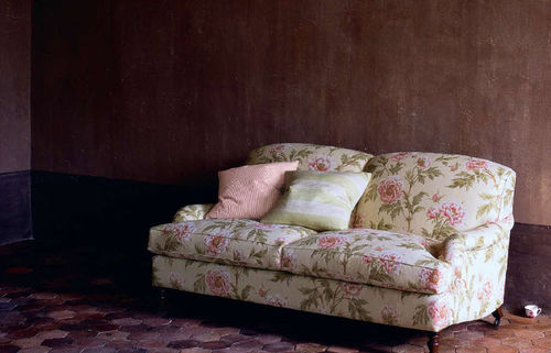 Möbelstoff - VERYAN : TREE PEONY - Colefax & Fowler - Motiv / Leinen