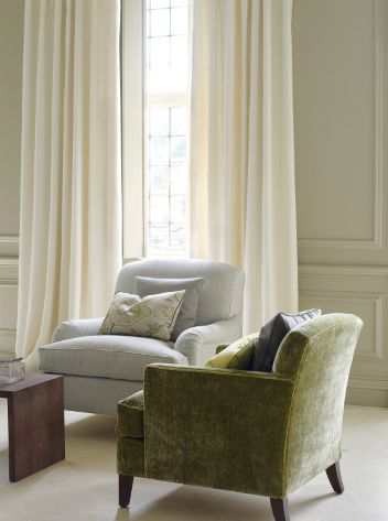 Vorhangstoff - MIRELLA : LUCERNE - Colefax & Fowler - Motiv / Seide