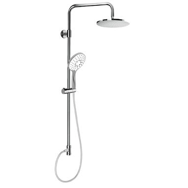 Wandmontierte Duschsäule - 14.2610.6 - Fir Italia - modern / mit Handbrause / mit Schiene