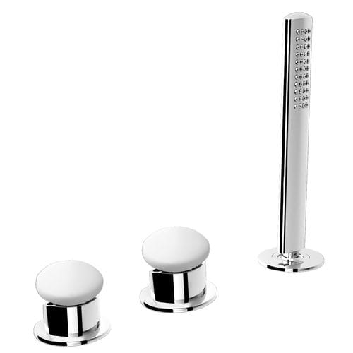 Zweigriffmischer für Dusche - 95.3150.4  - Fir Italia - für Badewanne / Aufsatz / aus verchromtem Metall