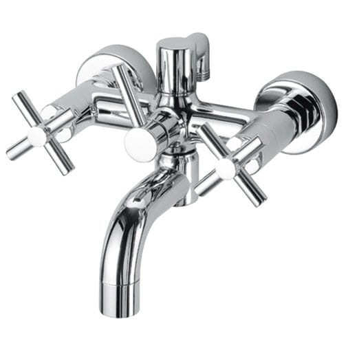 Zweigriffmischer für Badewanne - 35.3400.0  - Fir Italia - wandmontiert / aus verchromtem Metall / für Badezimmer
