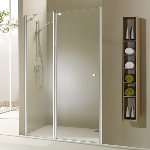 Einflügelige Duschwand - 501 DESIGN PURE - Hüppe - für Nischen