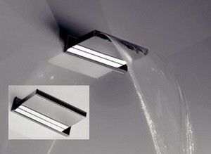 Duschkopf für Deckeneinbau - LOFT & BATH  - KRAMER - rechteckig