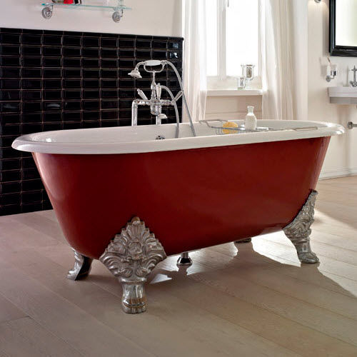 Ovale Badewanne - 4009 - Sbordoni - auf Füßen / zur beruflichen Nutzung / für Wohnungen