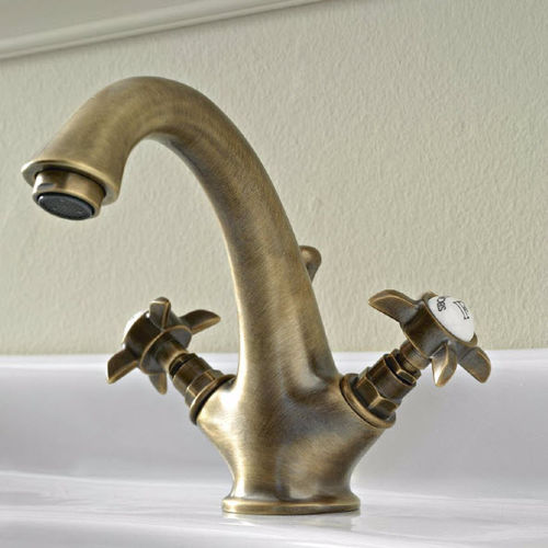 Zweigriffmischer für Waschtisch - SB75BT - Sbordoni - Aufsatz / Metall / für Badezimmer